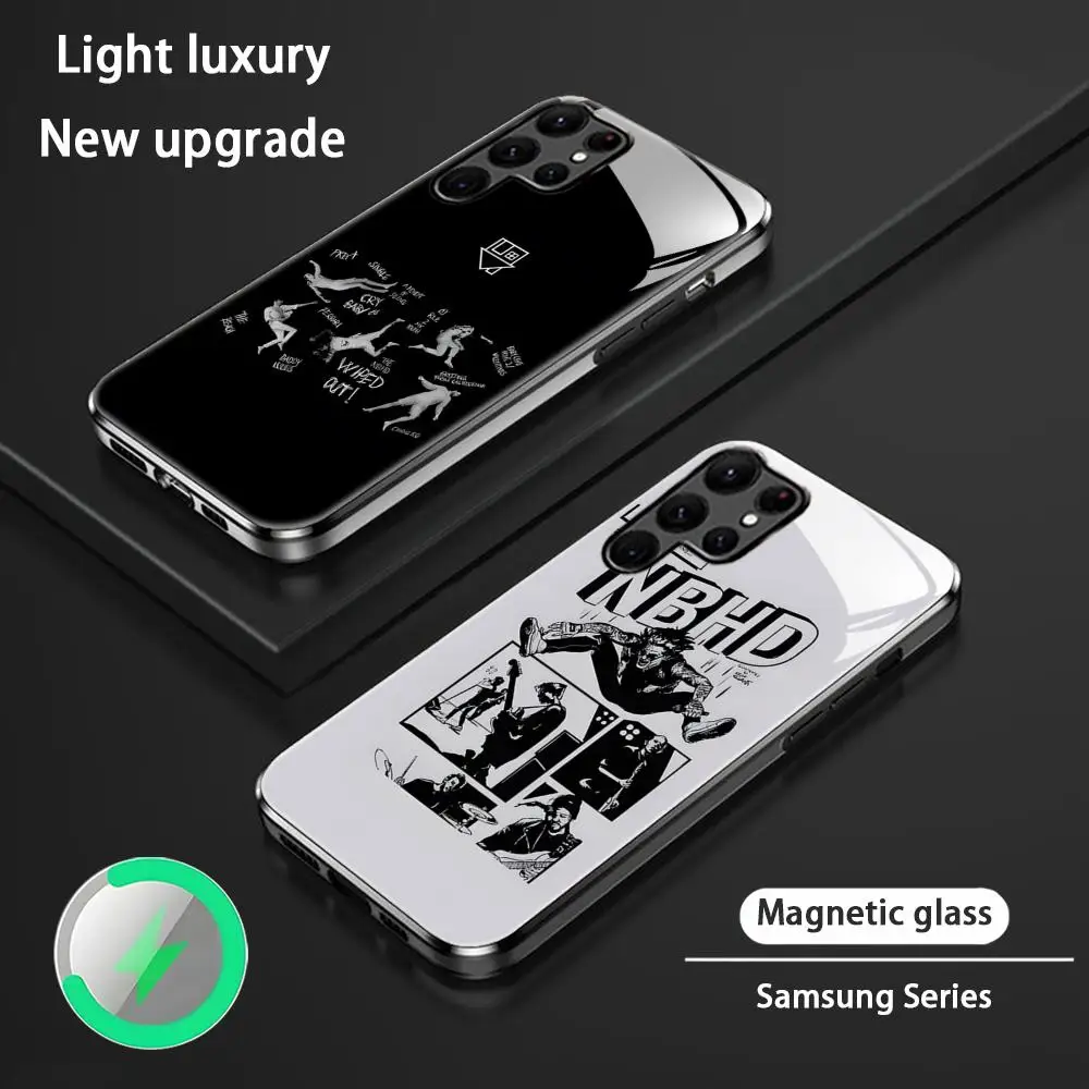 Cool Popular The Nbhd Band Phone Case For Samsung S26 S25 S24 S23 S22 S21 S20 Plus Ultra Glass Magnetic Case