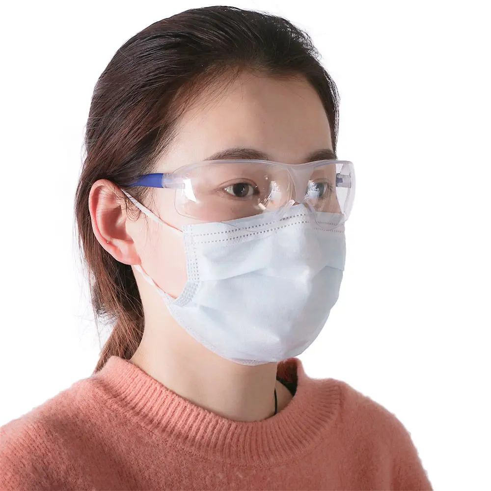 Flexible Lab Anti-impact Outdoor Work Spectacles Glasses Safety Goggles Eye Protective
