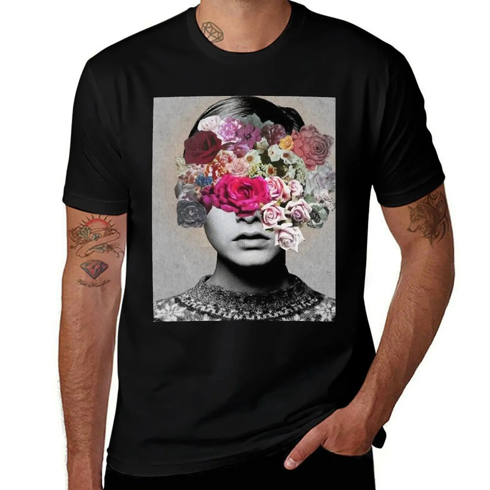 

_THE LOOK OF LOVE T-Shirt t shirts with prints man t shirts for men casual black cotton t-shirt plain for man package T-Shirt