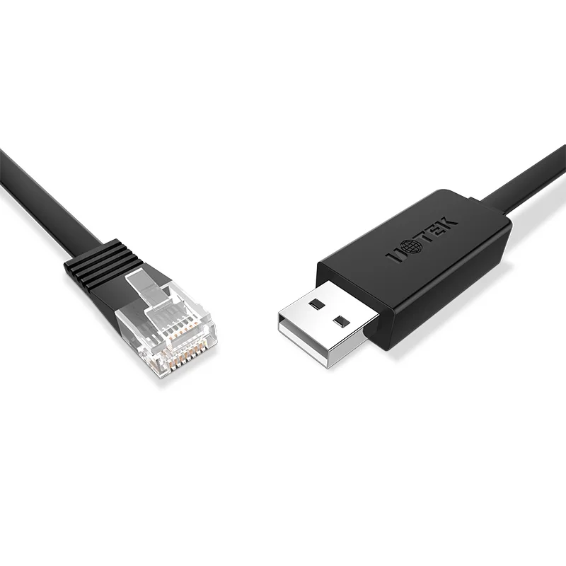 UOTEK 1.5M USB AM to RJ-45 RS232 Console Debug Converter Cable USB2.0 RS-2323 RJ45 Adapter Connector Wire UT-883R