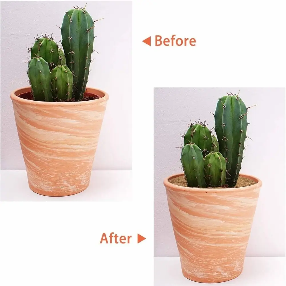 Thick Flower Pot Disc Mat High Quality Anti Grass Natural Coconut Fiber Weeding Barrier Tree Guard Mat Planters