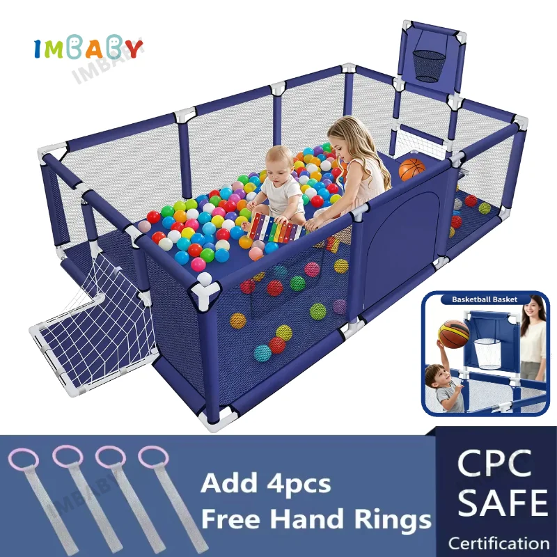 imbaby-centro-de-actividades-para-bebes-corralito-infantil-de-seguridad-parque-amplio-para-juegos-valla-protectora-para-ninos