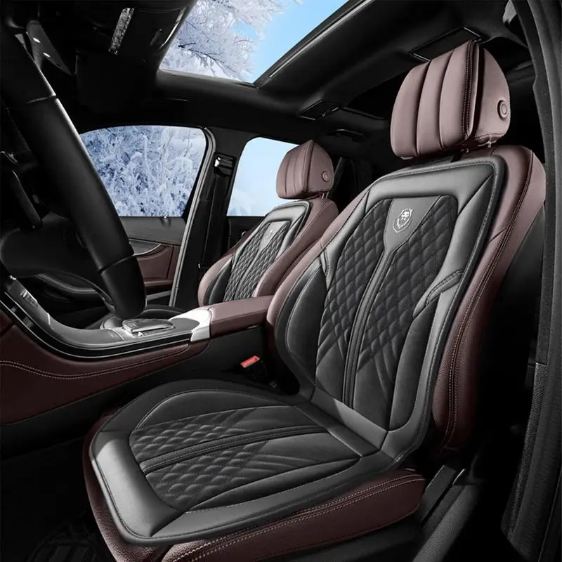 Heated Car Seat Cover Graphite Heated Car Seat Cushion In Winte General Car Seat Cushion Electric Blanket For Truck