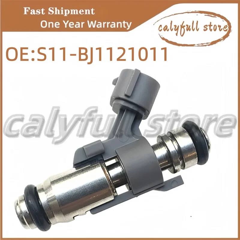 Fuel Injector for Chery QQ Sweet QQ6 372 472 Magneti Marelli System 2 Holes Fuel Spray Nozzle S11-BJ1121011