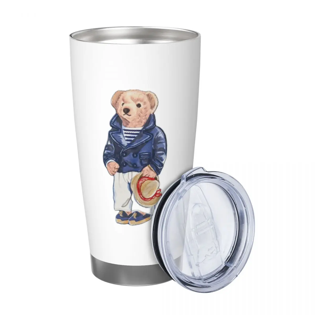 Ralph Bear 20oz Cup Large Capacity Car Mug Leak-proof Juice Coffee Cup Food Grade