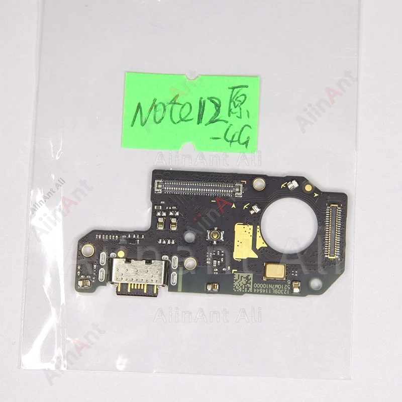 For Xiaomi Redmi Note 11 11E 11R 11T 11s 12C 12 Pro Plus Dock USB Sub Charger Connector Mic Board Charging Port Flex Cable