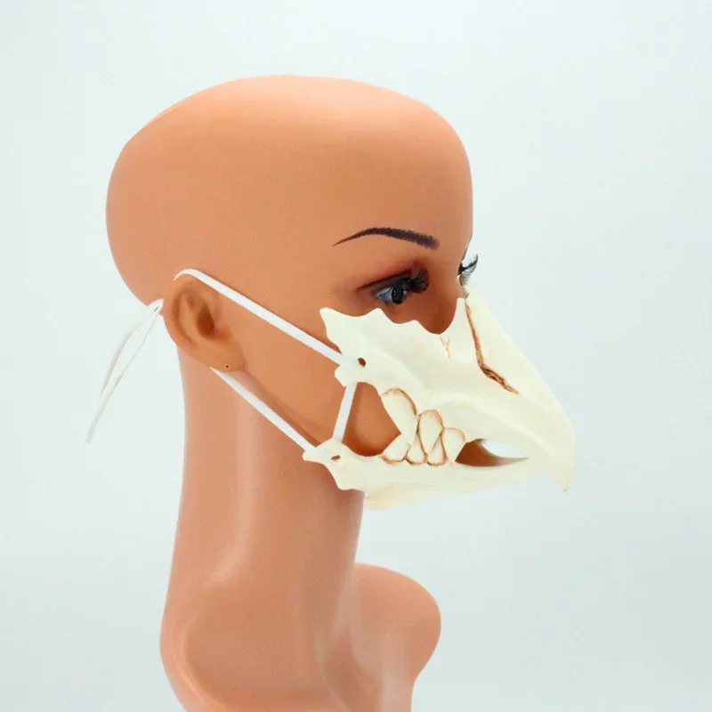 Japanese Bird Beak Masks Halloween Pu Tengu Masquerade Ball Party Cosplay Props Plague Doctor Mask MN7