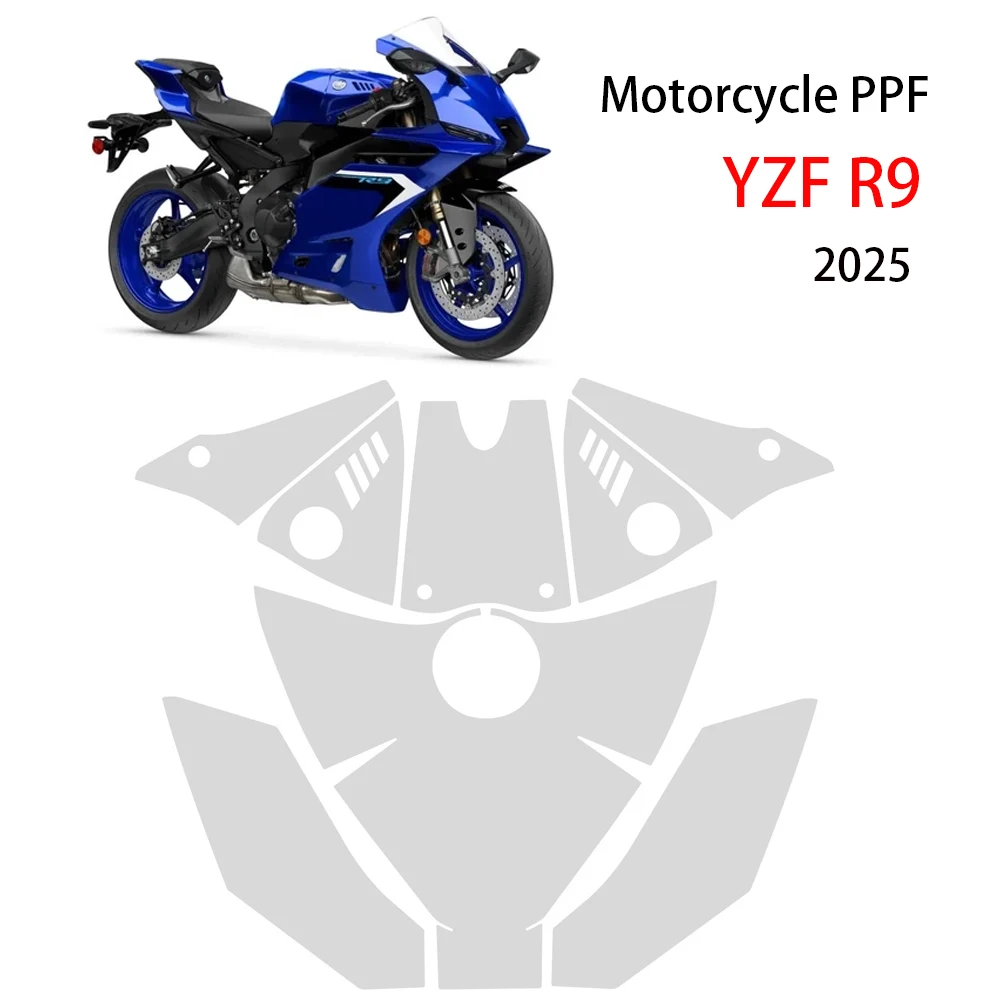 

YZFR9 TPU Protective FilmYZFR 9 2025 PPF For YAMAHA YZF R9 2025 Accessories Paint Invisible Fairing Protection