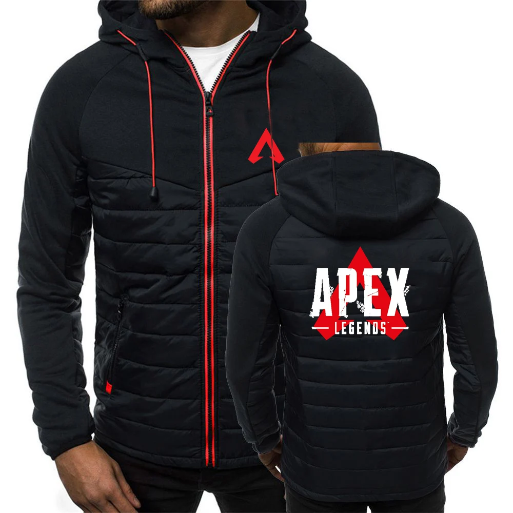 2024 New Apex Legends Game Men Spring and Autumn Print Hot Sale Classics Seven Color Hooded Cotton Padded Jacket Comfortable Top