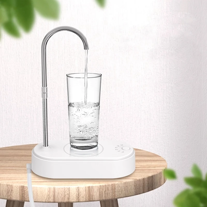 

Water Bottle Pump Desktop Electric Water Dispenser Type-C Charging Portable Automatic Desktop Water Pump