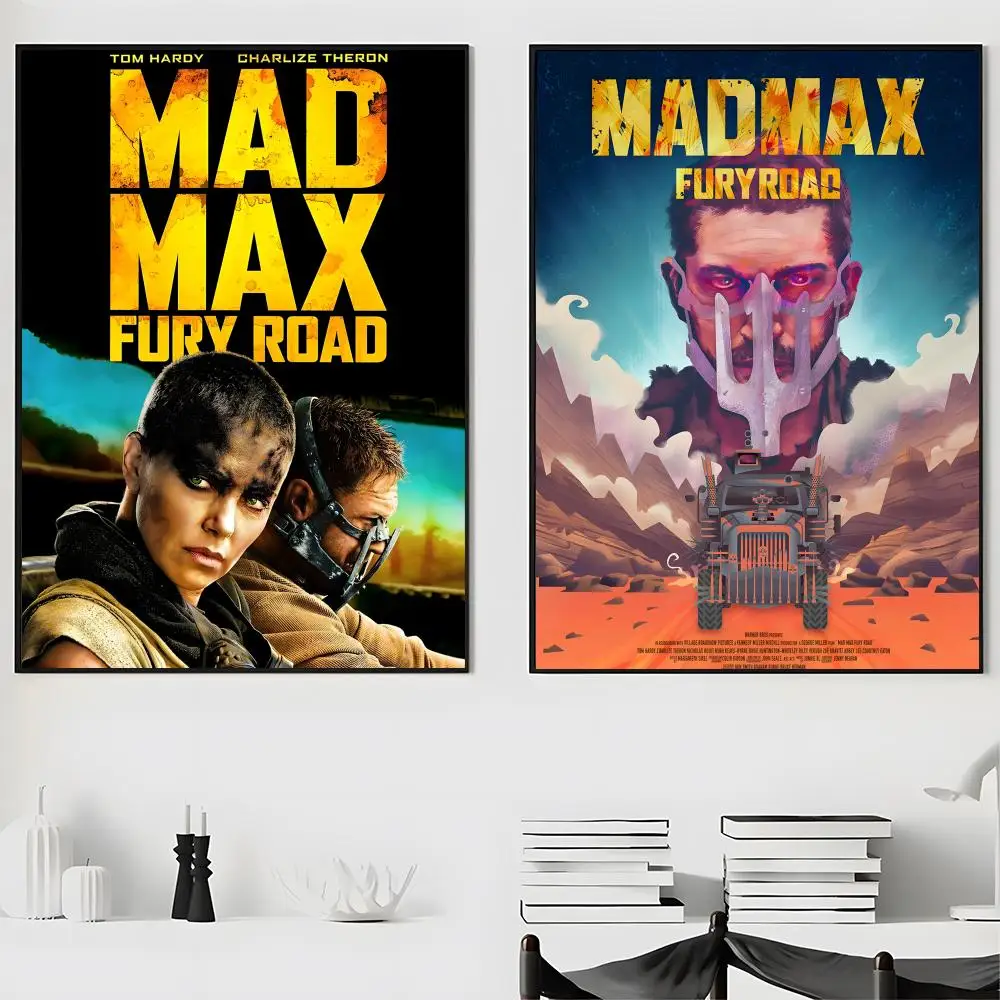 Movie Mad Max Fury Road Poster High-definition  poster stickers, suitable for bedroom, living room, home decoration view 4