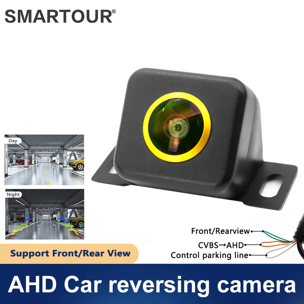 

AHD CCD Vehicle Backup Reversing Camera 170 Degree Lens Night Vision Vehicle Rear View Reverse Camera HD CVBS Front View Camera