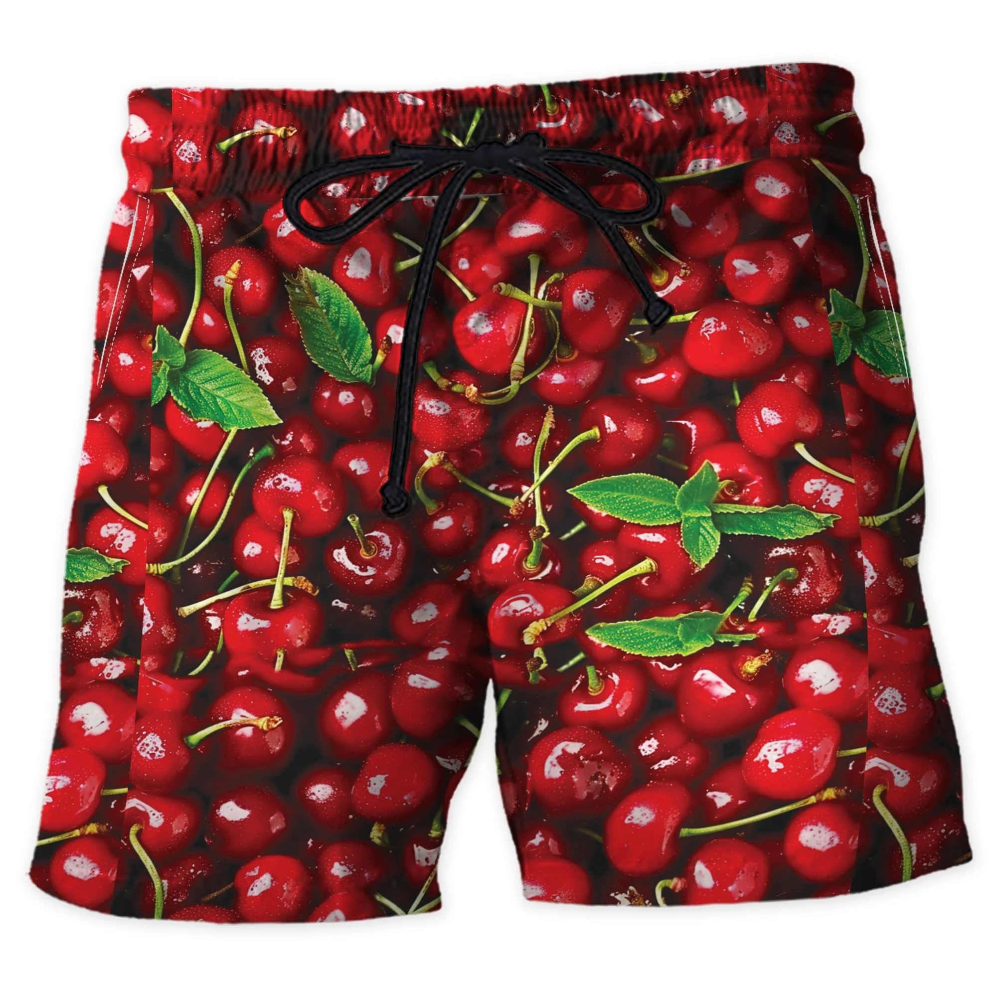 Pantaloni corti con stampa 3D di frutta tropicale per uomo vestiti divertenti pantaloncini da spiaggia per feste anguria ciliegia fragola cocco bermuda maschili