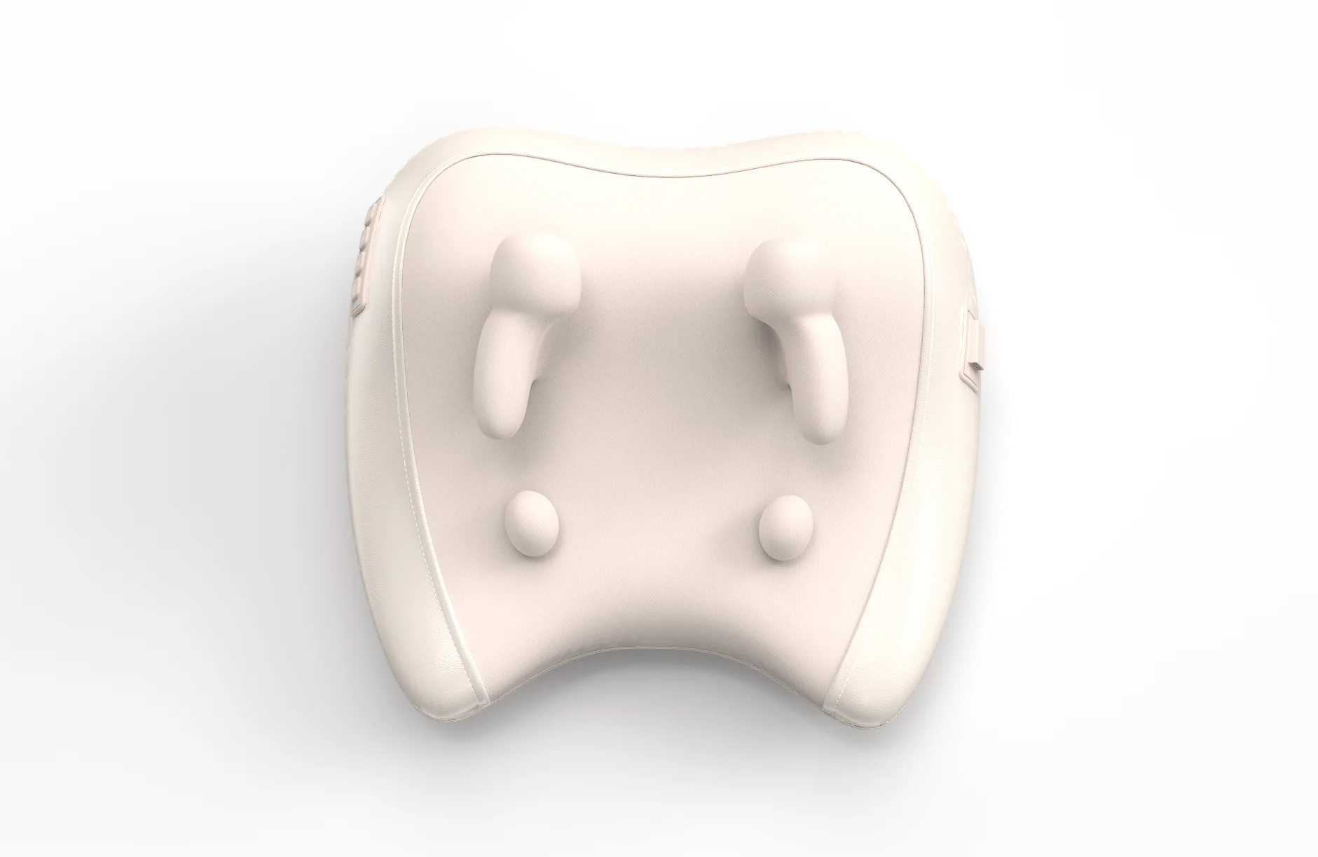 Healthpal 4D الفاخرة رغوة الذاكرة النوم العجن وسادة عنق الرحم الظهر وسادة تدليك الرقبة