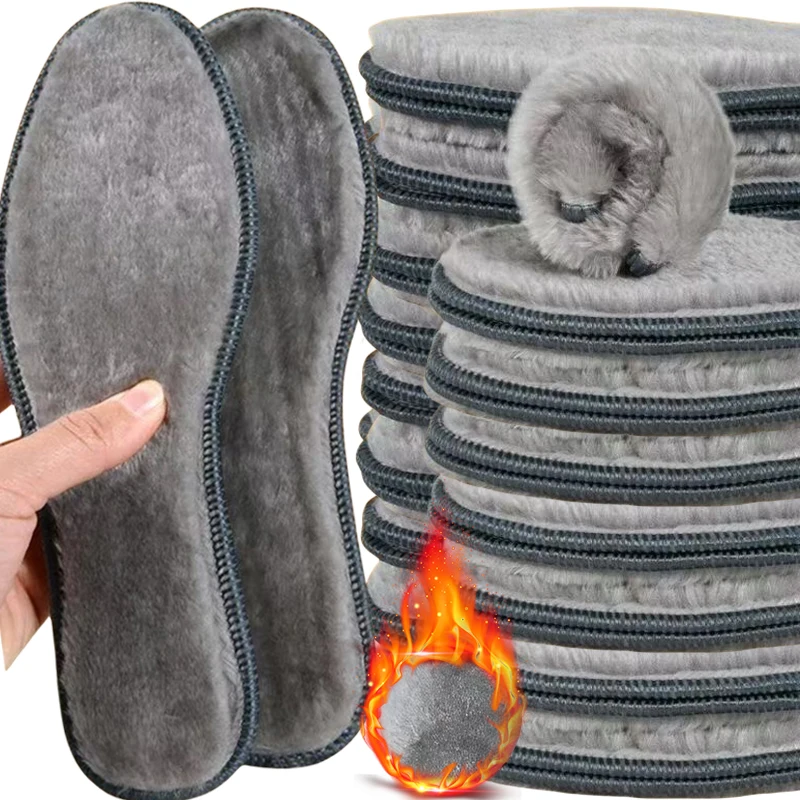 2/10 stücke Selbst Heizung Einlegesohlen Thermostat Thermische Einlegesohle Faux Kaninchen Fell Einlegesohle Winter Stiefel Pad Sohle Thermische Einlegesohlen Plüsch Pads