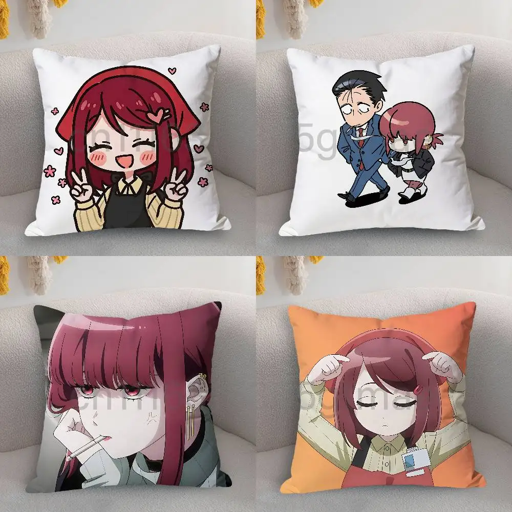 Y-Yamada Smoking Behind Supermarket Various Sizes Square Pillow Case For Car Home Bedchamber Decor Custom Valentine gift