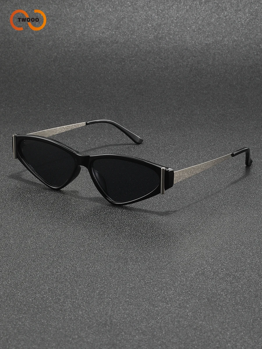 نظارات شمسية نسائية على طراز "ماتريكس" مخصصة على شكل عين القطة، عصرية للأمام، رائعة ومتعددة الاستخدامات #6