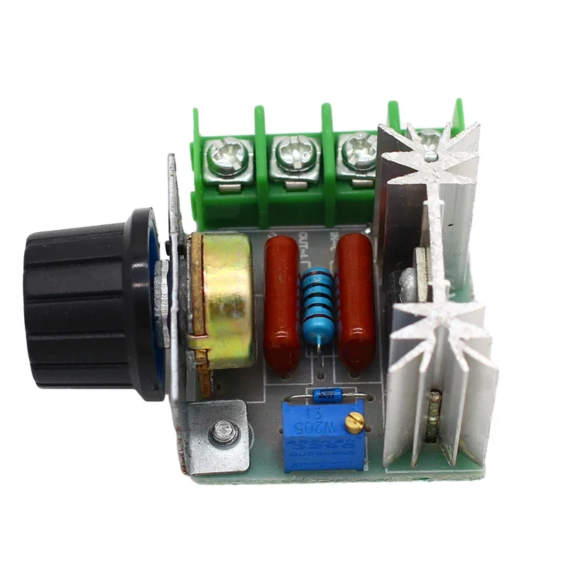AC 220V 2000W SCR Voltage Regulator Dimming Dimmers Motor Speed Controller Thermostat Electronic Voltage Regulator Module
