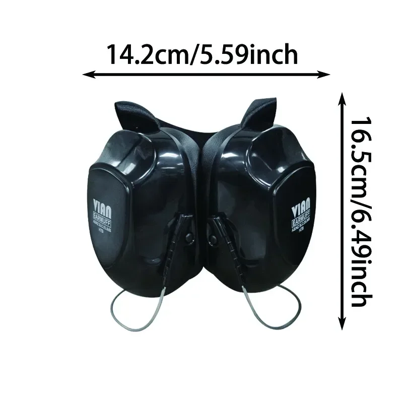 Neck Wear Noise Canceling Noise Isolation Earmuffs, Adjustable, Hearing Protection/Snr 25.8 Db/Ce Approved for Outdoor