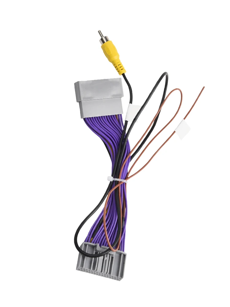 كابل فيديو السيارة كابل محول الفيديو مادة ABS مساعدة مواقف السيارات العملية والموثوقة لهوندا CRV 2012-2015 #2
