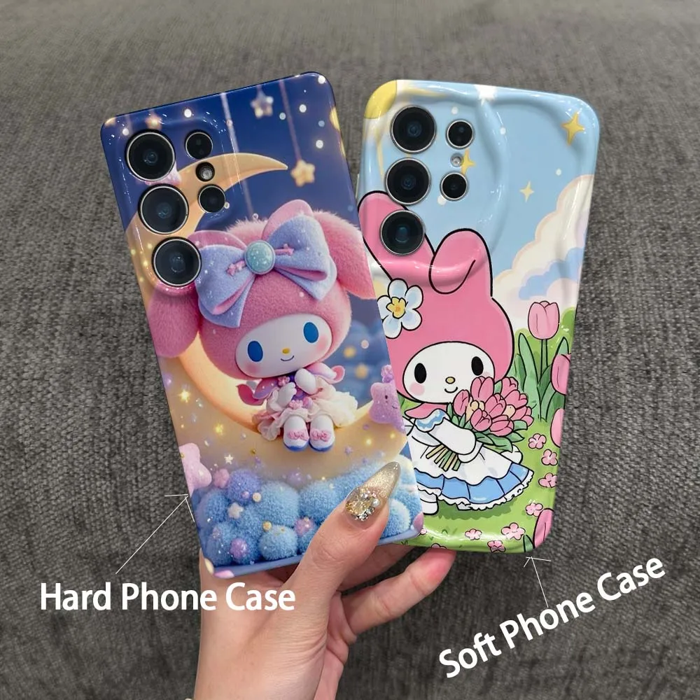 Anime Melody Kawaii Cover For Samsung Galaxy A04 A05 A06 A11 A16 A22 A25 A33 A35 A56 A73 Hard Phone Case