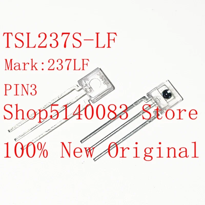 1 pces original novo TSL237S-LF tsl237s 237lf pin3 interruptor de luz sensor de saída de freqüência