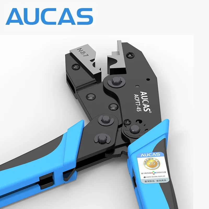 AUCAS RJ45  Network Connector Crimping Pliers Tool Vanadium Steel, Cables Crimper