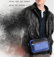 New shoulder bag husband crossbody bags men's fashion Top quality silicone leather iPad tablet messenger Bag camera Bags bolsas