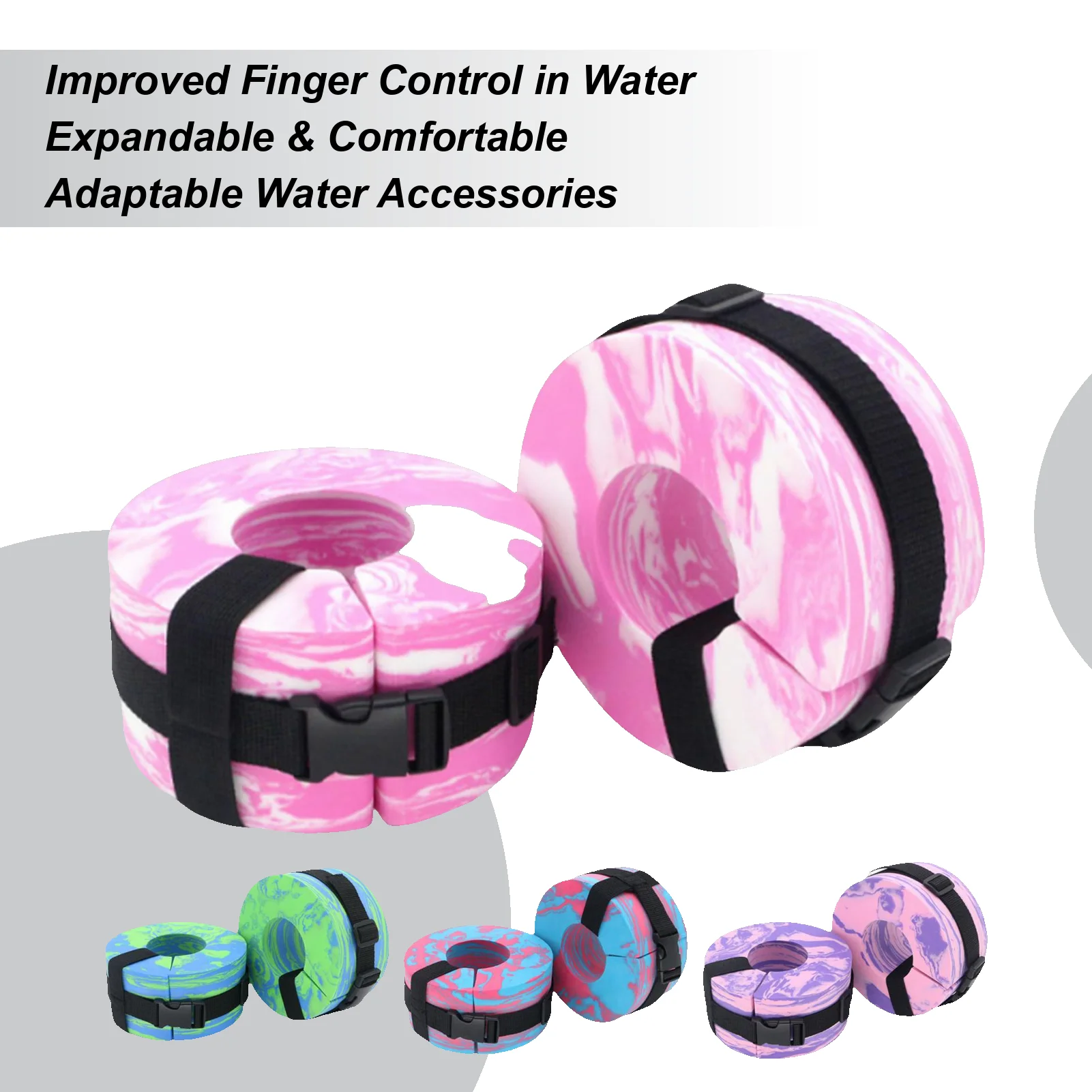 

Water Aerobics Float Ring Eva Fitness Workout Water Aquatic Cuffs Portable Pool Weights Ankles Arms Belts For Enthusiasts
