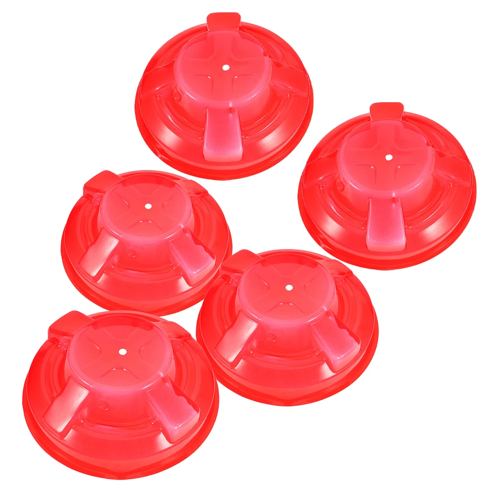 5 pcs Dust Cover Durable Material Easy Installation Home Safety Gas Sensor Protective Fire Sprinkler Covers