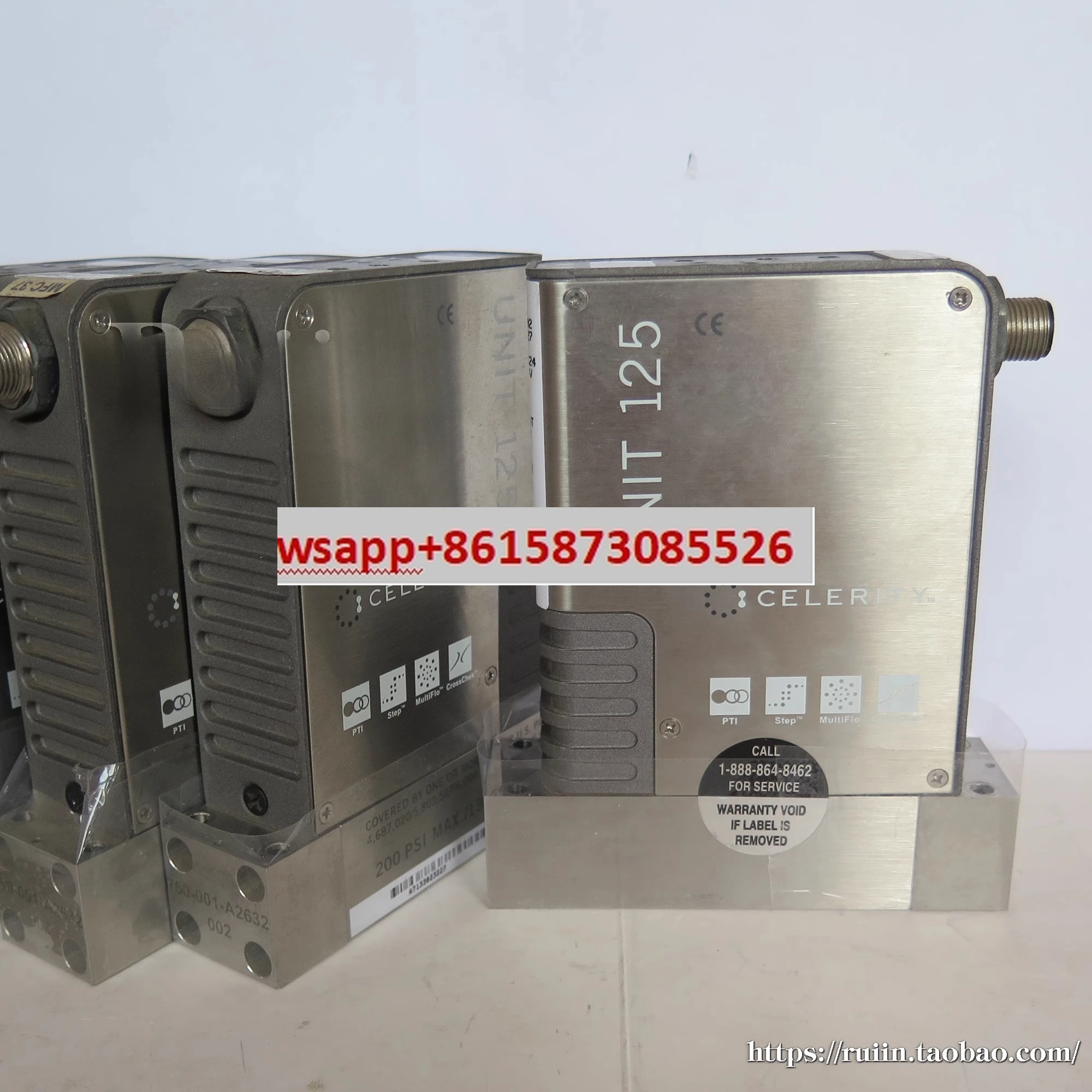 وحدة 125 الكرفس الغاز جهاز التحكم في التدفق الشامل مقياس التدفق التفاضلي الحراري IGS MFC النوع الحراري #3