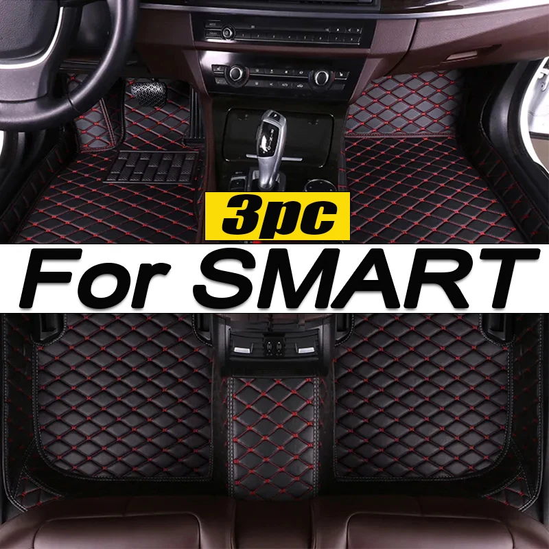 Car Floor Mats For SMART fortwo 2seat Forfour Smart fortwo 2seat forfour 4seat Roadster  Car Accessories