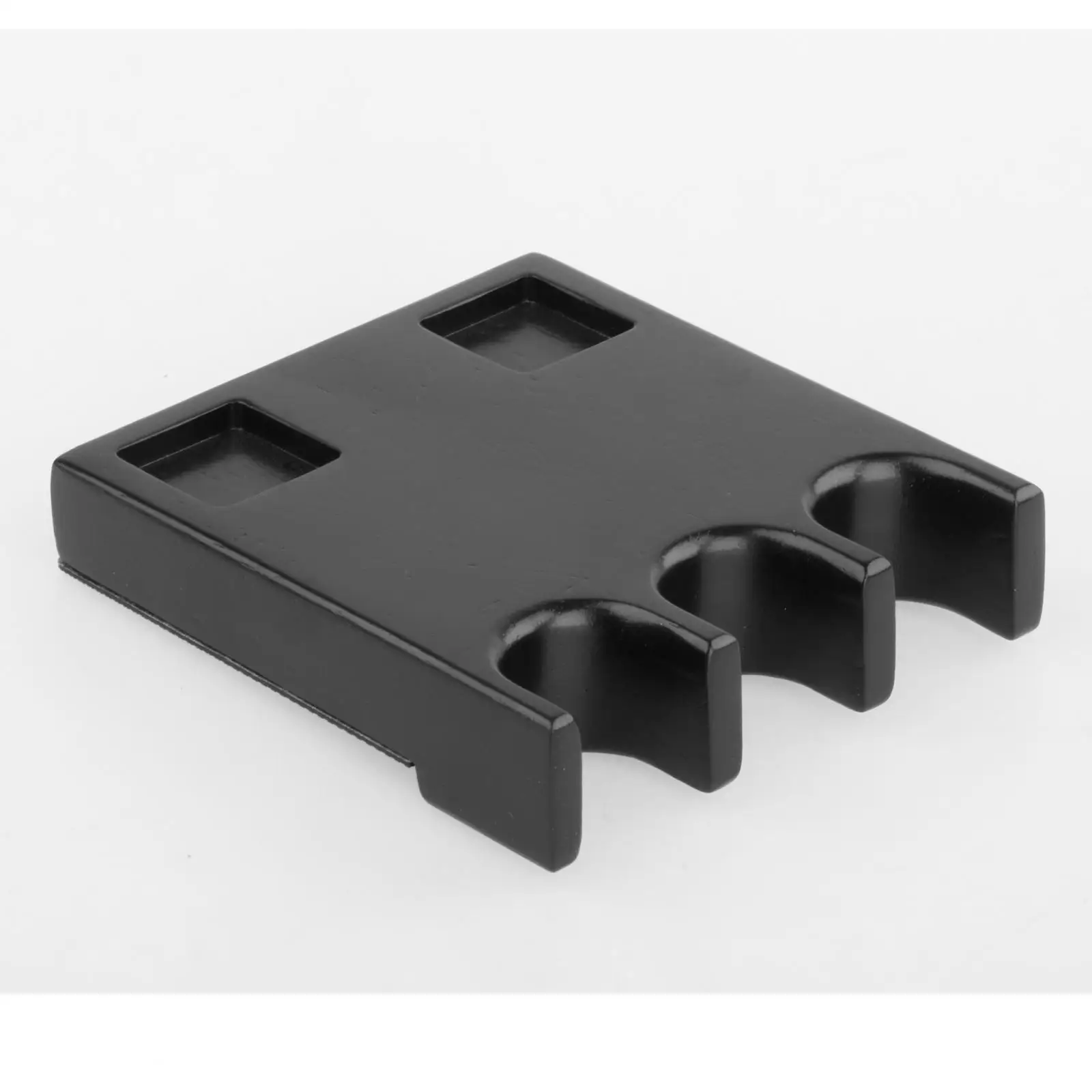

Pool Cue Holder Durable Black Practical Portable Easy Using Wood Snooker Stick