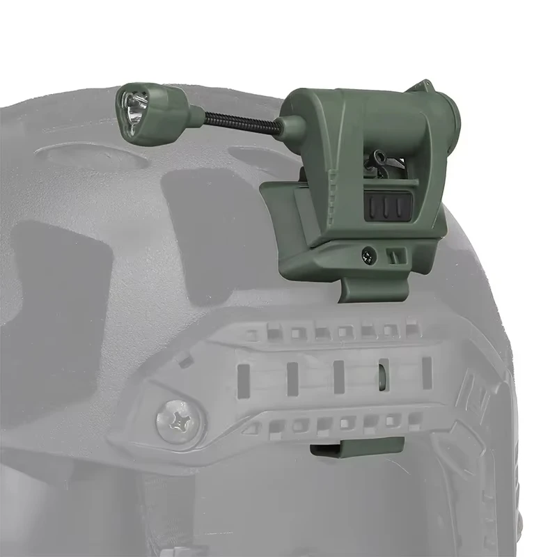 Tactical 3 Mode Led Flashlight Charge Led Helmet Light Outdoor Night Lighting Military Laser Hunting And Fishing Light