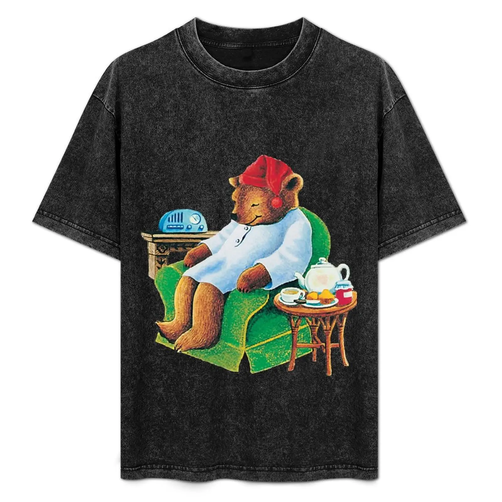 Condimento celestial, camiseta de oso de té para dormir, camisa divertida personalizada, camisetas personalizadas de algodón, camisa de compresión para hombres