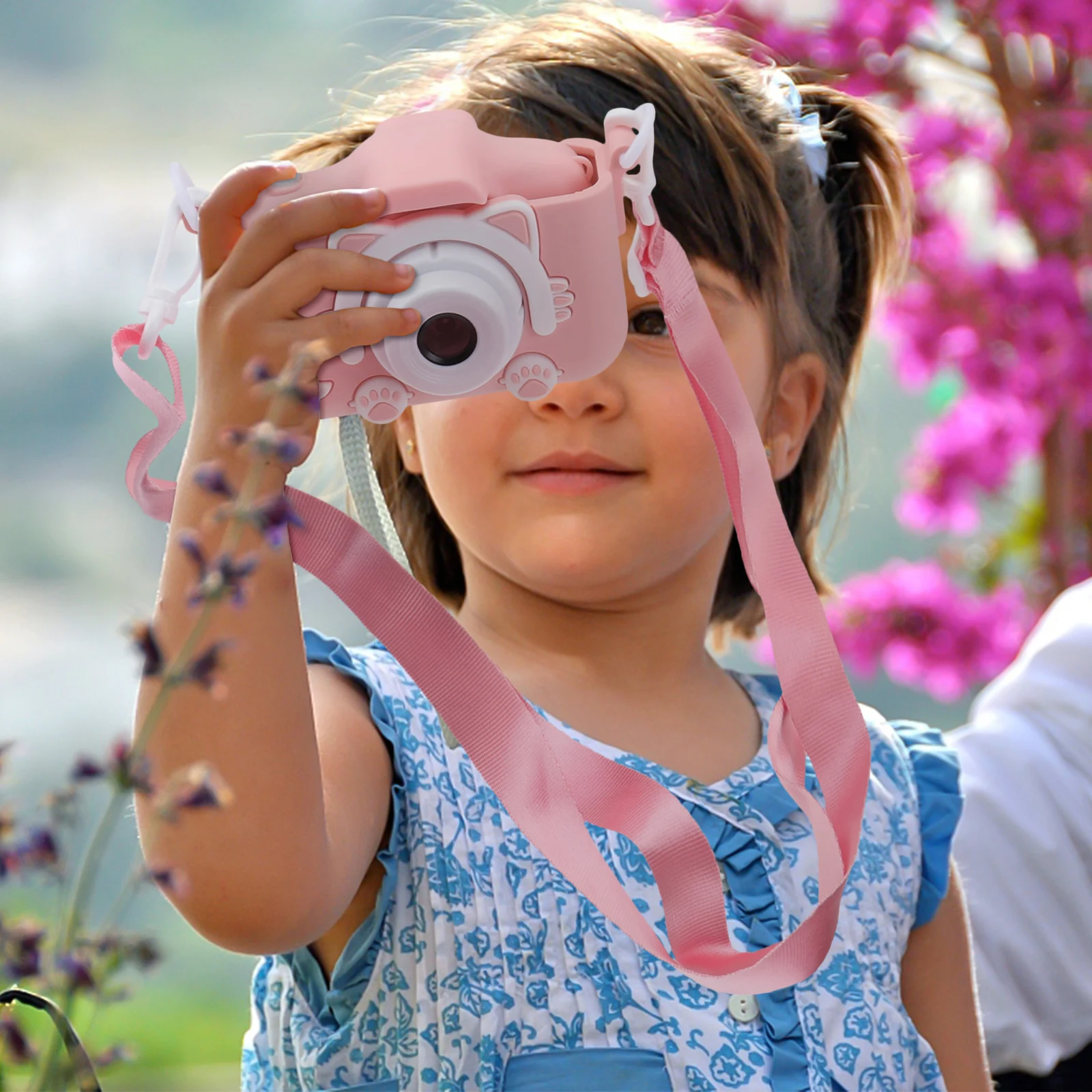 

Toy Camera for Kids 20M Pixel Children Digital Camera Mini Camcorder Drop Resistant Cat Design Christmas Gift Birthday Present