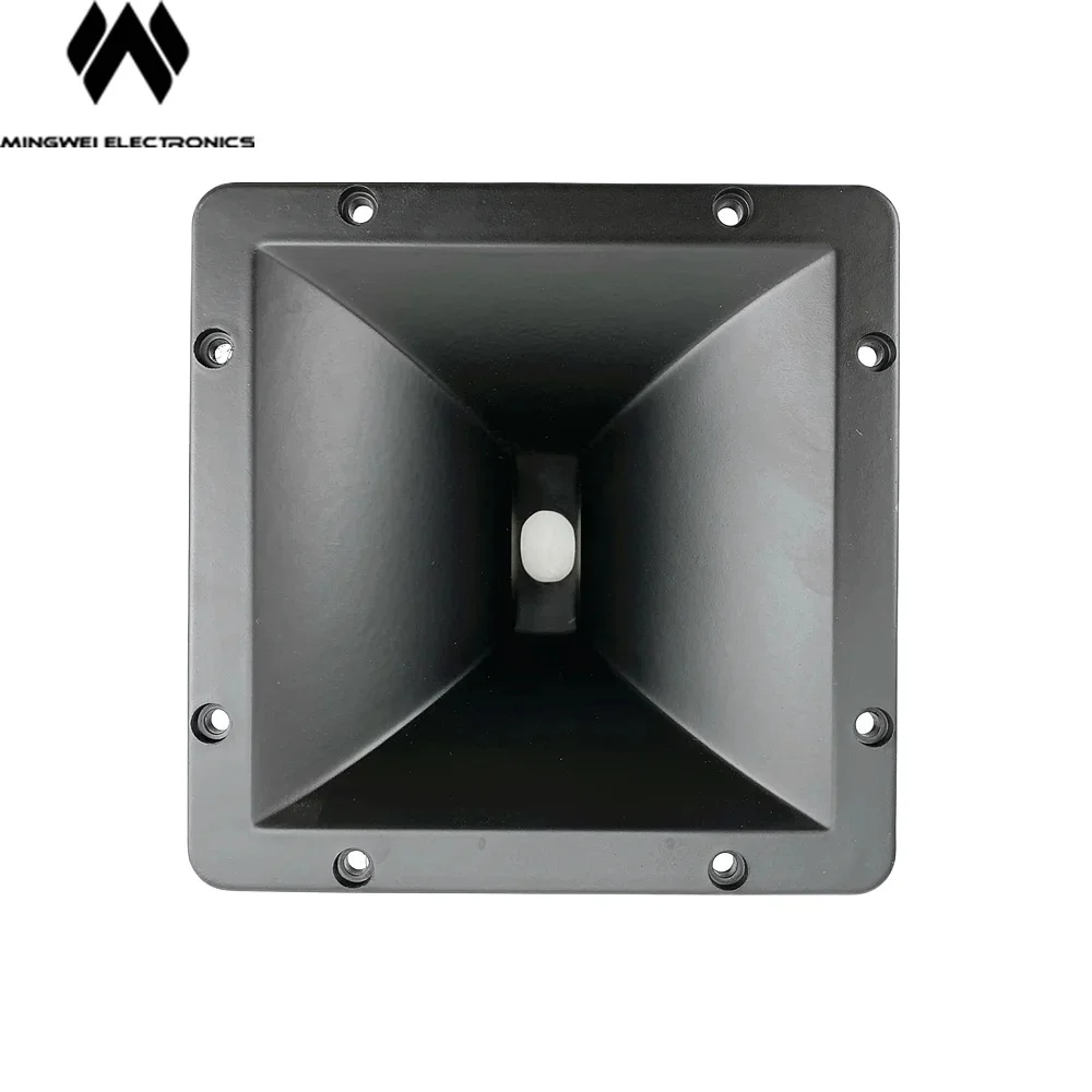 전 범위 캐비닛 압축 드라이버용 MW 오디오 PRO 오디오 혼 크기 185L*185W*134H, 목구멍 1인치