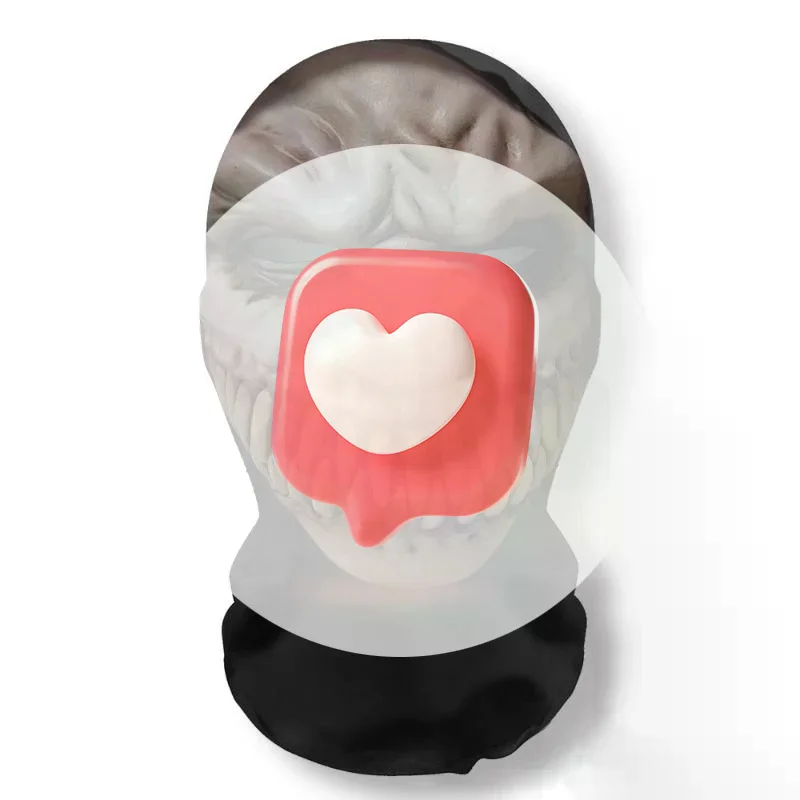 Maska na Halloween z nadrukiem 3D Ghost Face, elastyczna siatka, maska na całą twarz, nakrycie głowy z czaszką, zabawna maska na imprezę, rekwizyty do cosplayu na Halloween, horror.