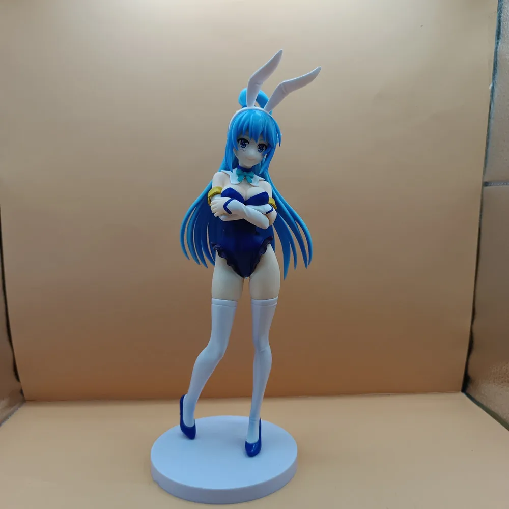 Max Factory KonoSuba Aqua Bunny Girl Blessing on This Wonderful World PVC Action Figure Toy Statue Adults Collection Model