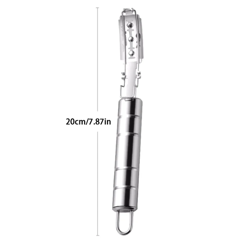 Stainless Steel Scraping Hair Knife Cooking Meat Tools Poultry Hair Removal Knife Pig Hair Scraper Kitchen Small Tools