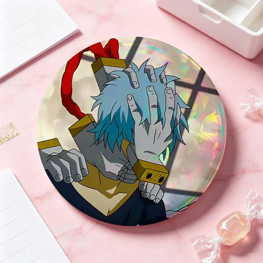 Tomura Shigaraki Anime-Figuren-Abzeichen 25 32 44 58 75 mm Runde Cosplay-Pins Taschendekoration für Fans, Sammler, Freunde, Geschenke, Brosche, Souvenir – Detail 9