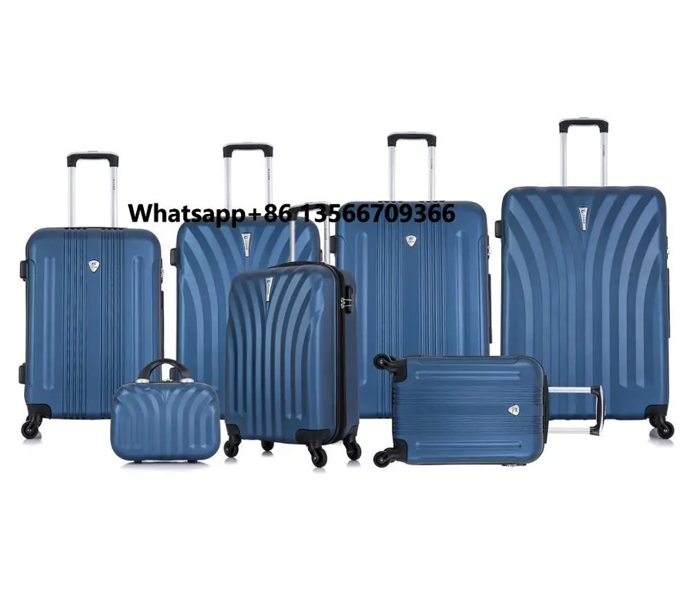 

7pcs Semi-Finished ABS Urban Business Luggage Suitcase Durable and Stylish