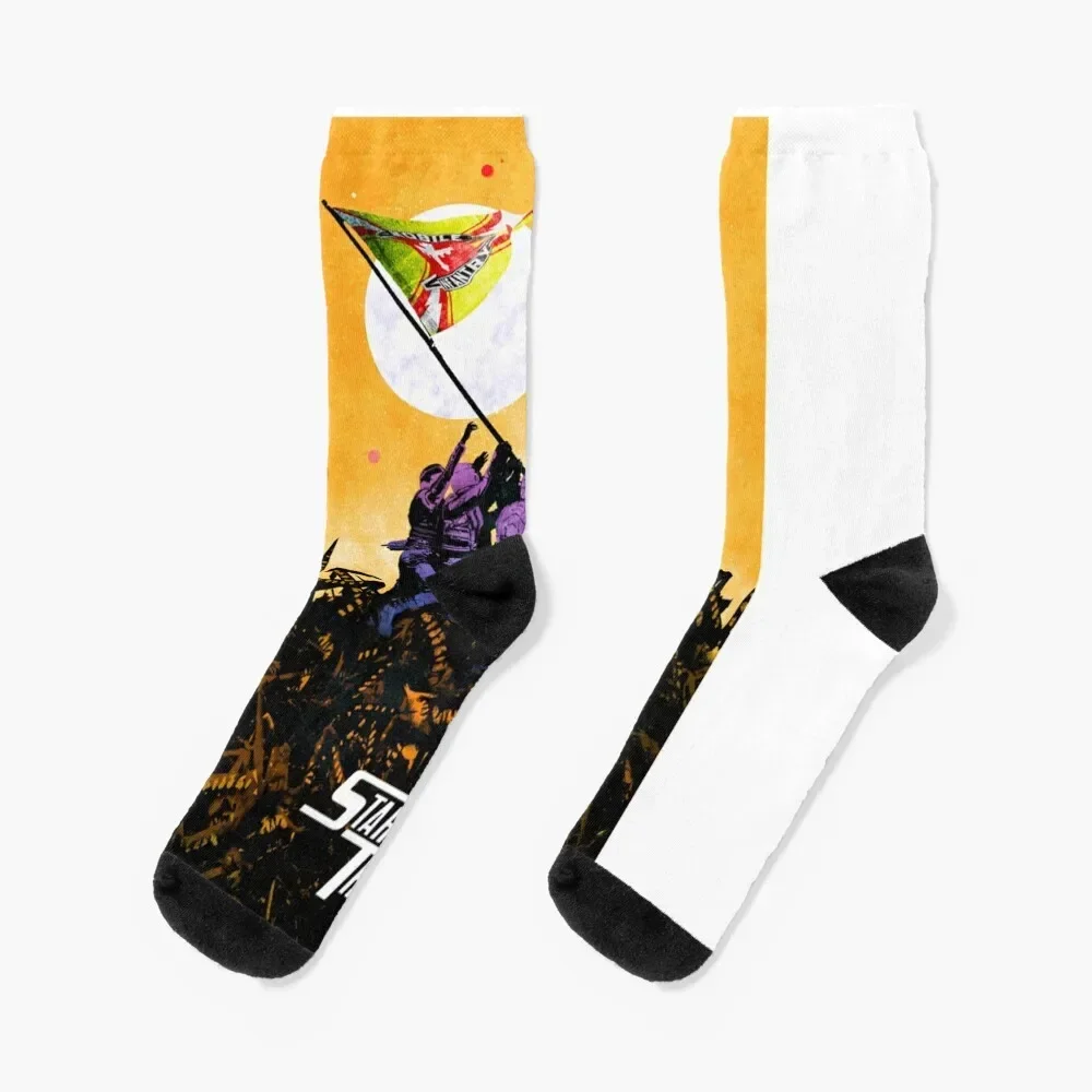 

Starship Troopers Socks football floor christmass gift short Men's Socks Women's