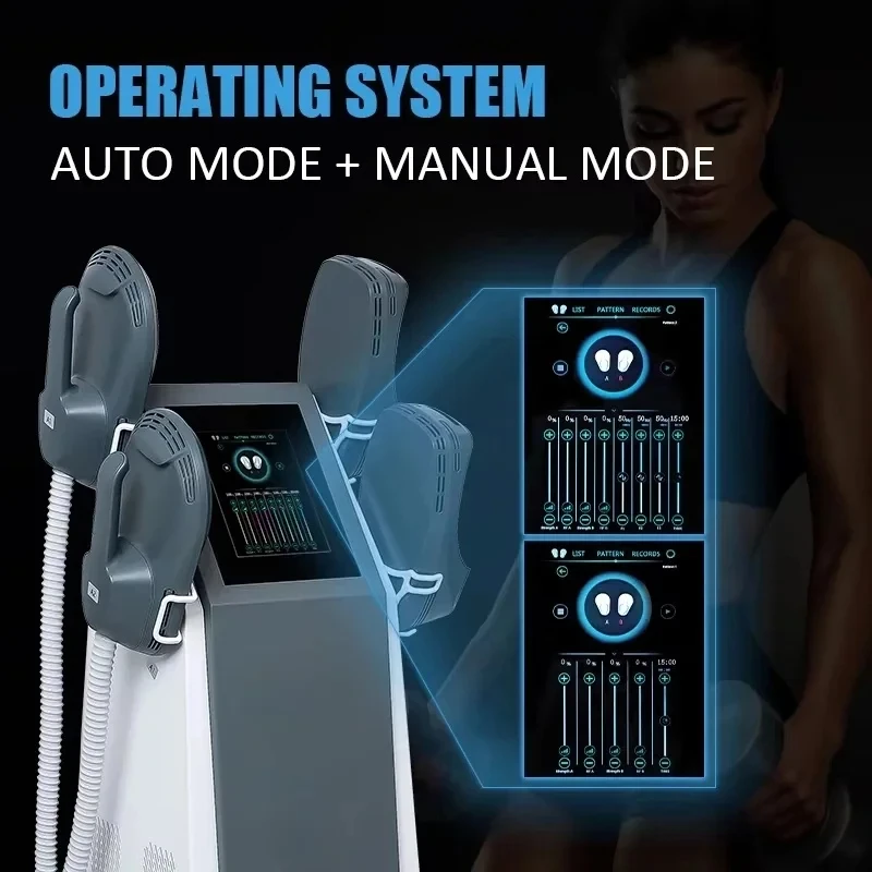 

NEW 2025 Nova Aesthetics Emt Slimming Machine Rf 4/5 Handles Body Sculpt Muscle Neo With Rf Fat Burning Gym Use
