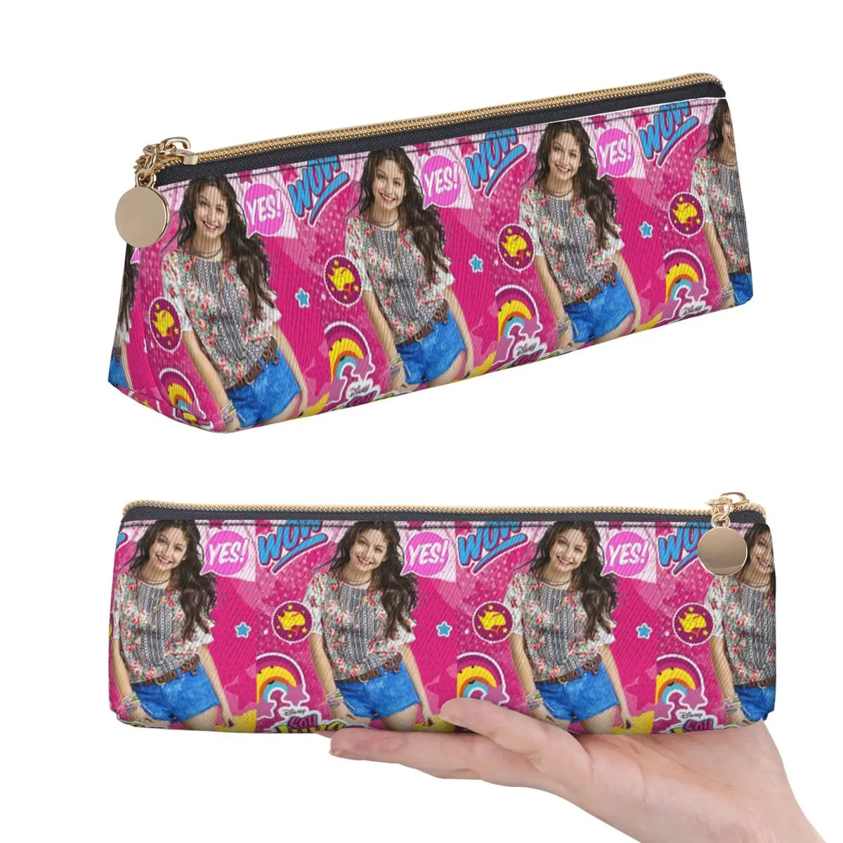 Estojo de Lápis com Tema do Filme Soy Luna para Estudantes, Caixa de Canetas, Bolsa de Lápis, Material Escolar, Estojo para Canetas