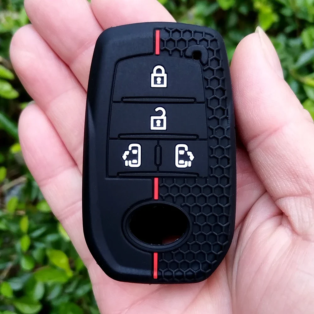 Novas tampas chave para toyota corolla 2023 yaris cruz rav4 land cruiser lc200 prius camry highlander fortuna lk200 capa chave do carro
