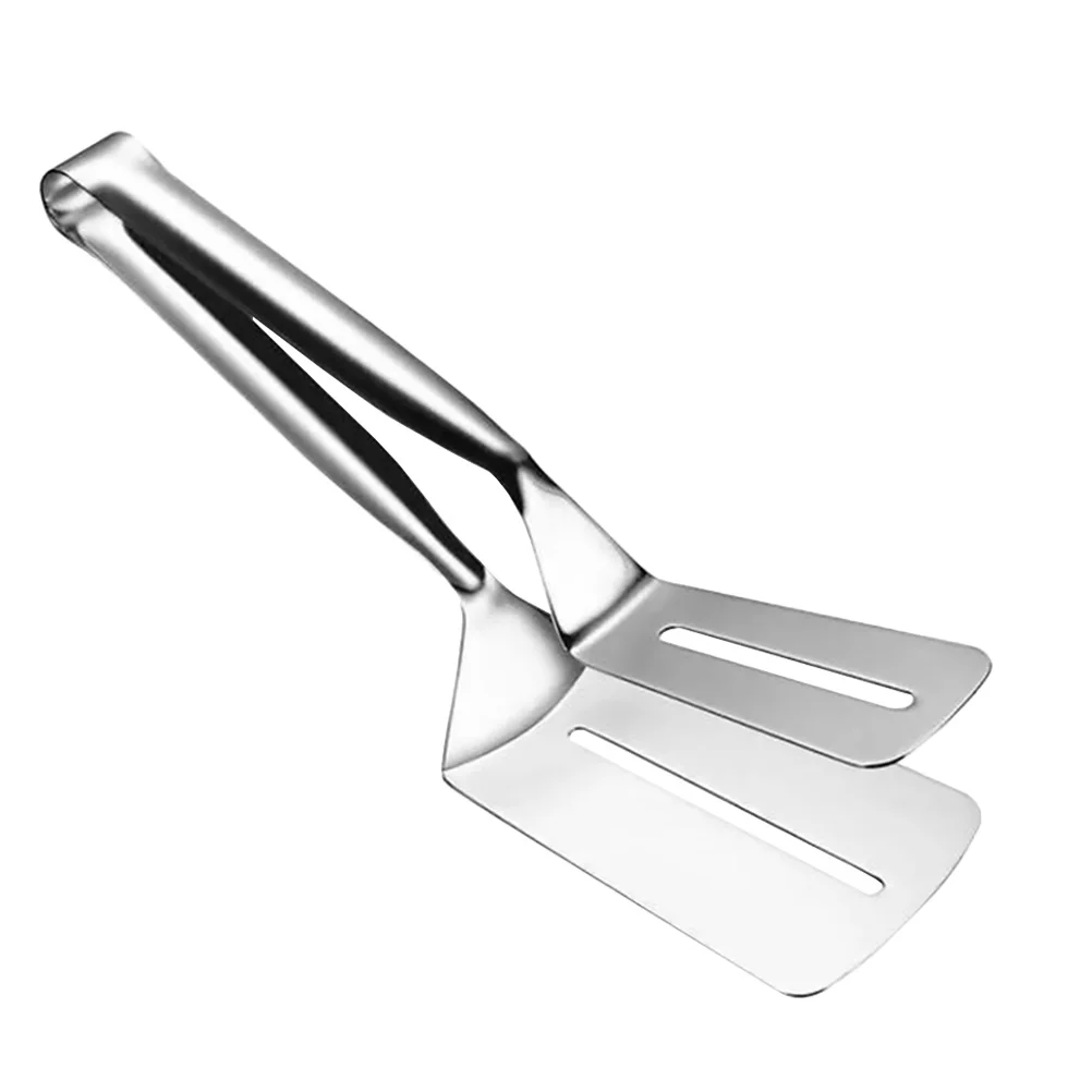 

1Pcs Steak Clamp Food Clip for Grilling Cooking Restaurant Hotel Use Rust Proof Smooth Surface Easy Clean Wide Nose Pliers