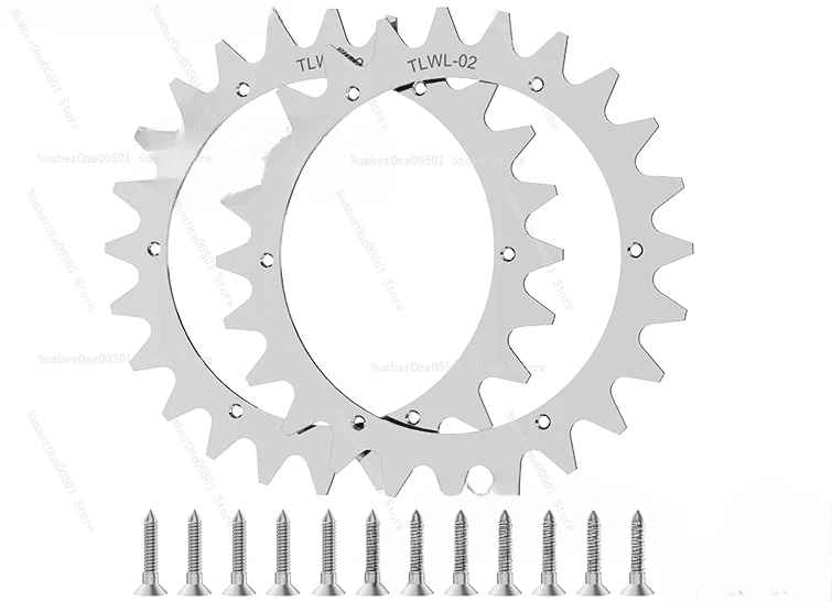 Lawn Mowing Robot L-shaped 225mm Traction Wheel Anti-skid Nails, Anti-skid Wheels, Nail Shoes