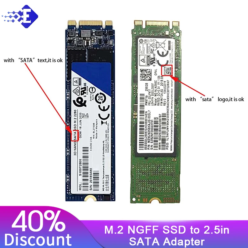 HOT 1pc B+M Key SATA M.2 Ngff Ssd To Sata 3 Raiser M.2 To Sata Adapter Expansion Card M.2 SATA Adapter Raiser M2 To SATA Adapter