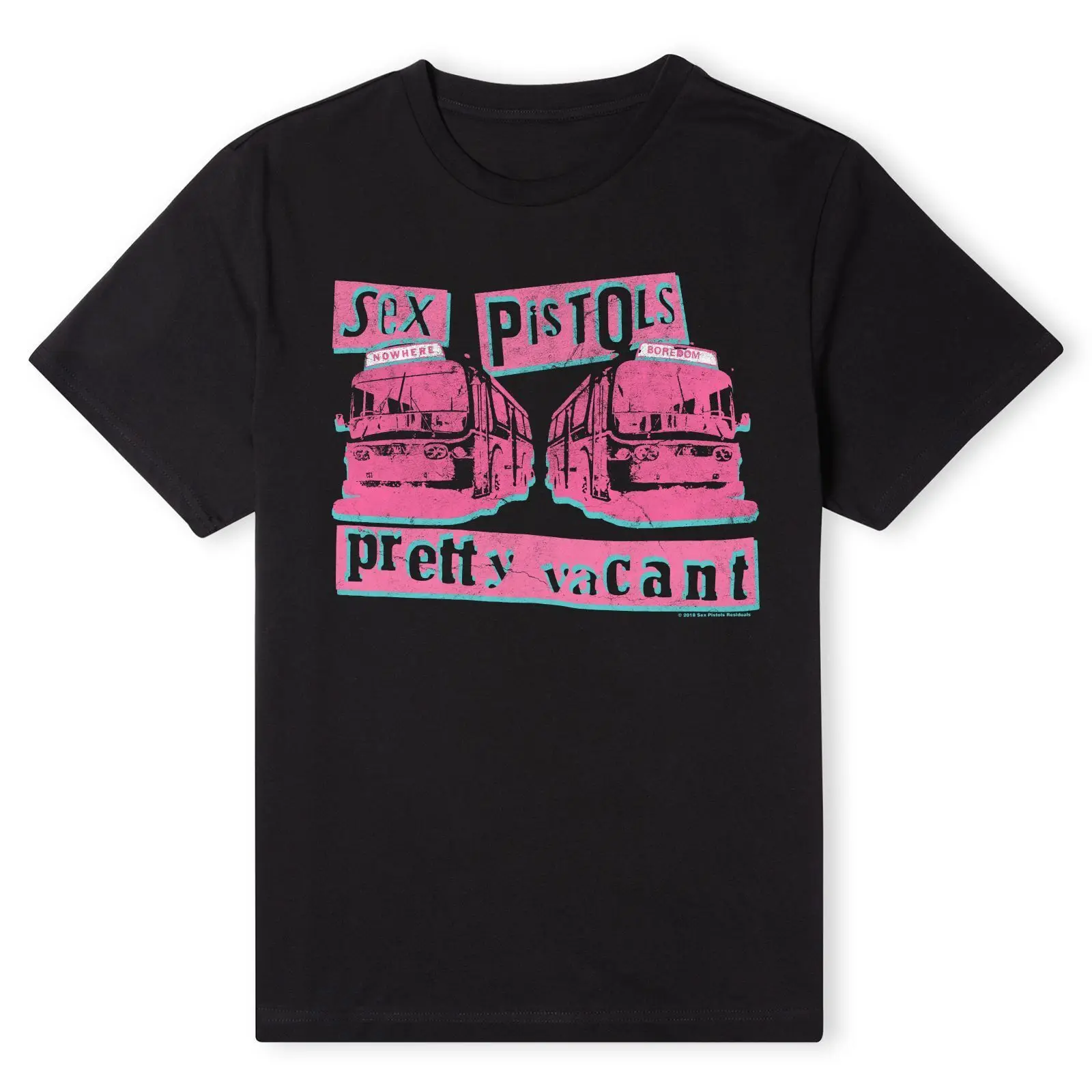 Official Sex Pistols Pretty Vacant T Shirt